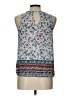 Pink Rose Blue Tank Top Size L - photo 2
