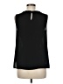 Talbots 100% Polyester Black Sleeveless Blouse Size M - photo 2