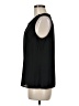 Talbots 100% Polyester Black Sleeveless Blouse Size M - photo 5