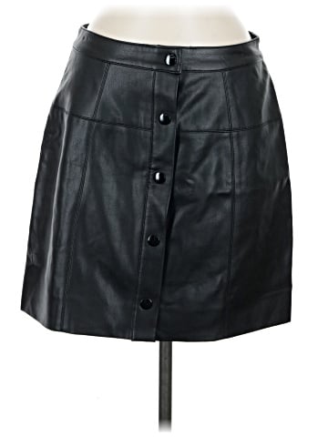 For The Republic Faux Leather Skirt (view 1)