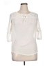 Wishful Park Ivory 3/4 Sleeve Blouse Size XL - photo 1