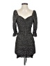 Blush 100% Polyester Polka Dots Black Cocktail Dress Size S - photo 1