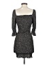 Blush 100% Polyester Polka Dots Black Cocktail Dress Size S - photo 2
