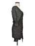 Blush 100% Polyester Polka Dots Black Cocktail Dress Size S - photo 4