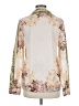 Shein Floral Ivory Long Sleeve Blouse Size 6 - photo 2