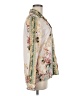 Shein Floral Ivory Long Sleeve Blouse Size 6 - photo 4