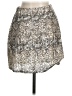 Timing 100% Polyester Metallic Silver Formal Skirt Size M - photo 2