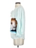 Letarte 100% Rayon Blue 3/4 Sleeve Blouse Size XS - photo 5