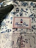 Classic Prep 100% Cotton Print Blue Long Sleeve Button-Down Shirt Size 6 - photo 3