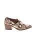 Maurices Animal Print Tan Flats Size 7 - photo 1