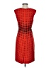 J.Crew 100% Polyester Houndstooth Red Cocktail Dress Size 4 - photo 2