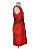 J.Crew 100% Polyester Houndstooth Red Cocktail Dress Size 4 - photo 4