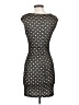 Mystic 100% Polyester Polka Dots Black Cocktail Dress Size S - photo 2