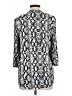 Calvin Klein Silver 3/4 Sleeve Blouse Size L - photo 2