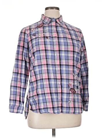 Chadwicks Long Sleeve Button-Down Shirt (view 1)