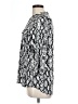 Calvin Klein Silver 3/4 Sleeve Blouse Size L - photo 5