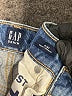 Gap Color Block Blue Jeans Size 4 - photo 7