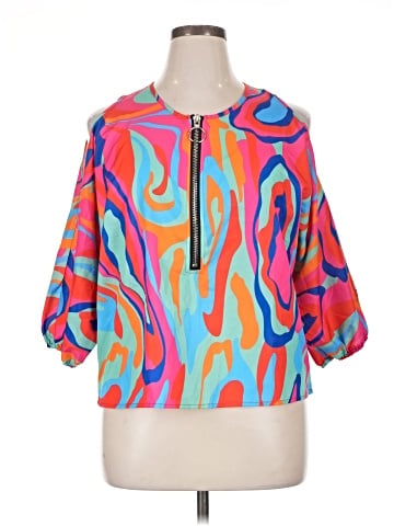 Unbranded 3/4 Sleeve Blouse (view 1)