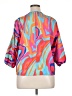 Unbranded 100% Polyester Orange 3/4 Sleeve Blouse Size XL - photo 2