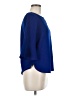 Green Envelope Blue 3/4 Sleeve Blouse Size M - photo 4