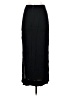 J.Crew 100% Viscose Solid Black Formal Skirt Size 26 waist (estimated) - photo 2
