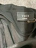 VICI Black Sleeveless Blouse Size L - photo 4