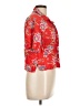 Forever 21 100% Rayon Floral Red Short Sleeve Blouse Size L - photo 4