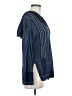 White + Warren Blue Pullover Sweater Size M - photo 4