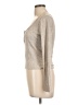 Lush Tan Long Sleeve Henley Size L - photo 5
