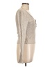 Lush Tan Long Sleeve Henley Size L - photo 4