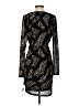 DKNY Animal Print Black Cocktail Dress Size S - photo 2