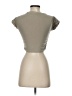 Fashion Nova Tan Short Sleeve Turtleneck Size S - photo 2