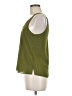 Topshop 100% Polyester Green Sleeveless Top Size 6 - photo 5