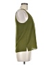 Topshop 100% Polyester Green Sleeveless Top Size 6 - photo 4