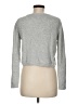 Mi ami Metallic Gray Pullover Sweater Size M - photo 2