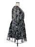 Torrid Paisley Gray Casual Dress Size 2X Plus (2) - photo 4