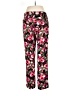 Banana Republic 100% Polyester Floral Pink Casual Pants Size 4 - photo 2