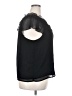 Ann Taylor LOFT 100% Polyester Black Short Sleeve Blouse Size XXL - photo 4