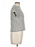 MNG Stripes Ivory Short Sleeve Turtleneck Size M - photo 4