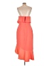 Xscape 100% Polyester Solid Orange Cocktail Dress Size 14 - photo 2