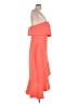 Xscape 100% Polyester Solid Orange Cocktail Dress Size 14 - photo 4