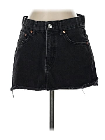 MNG Denim Skirt (view 1)