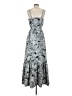 Express Paisley Gray Cocktail Dress Size S - photo 2