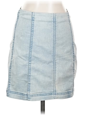 Free People Denim Skirt (view 1)