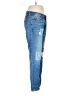 Current/Elliott 100% Cotton Hearts Blue Jeans Size 27 waist - photo 4