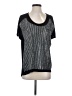 Umgee Tweed Black Short Sleeve T-Shirt Size S - photo 1