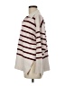 Zara Stripes Burgundy Pullover Sweater Size M - photo 5