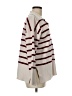 Zara Stripes Burgundy Pullover Sweater Size M - photo 4