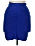 Bebe Solid Blue Formal Skirt Size M - photo 1