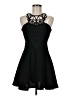 Dream State 100% Polyester Black Cocktail Dress Size 8 - photo 1